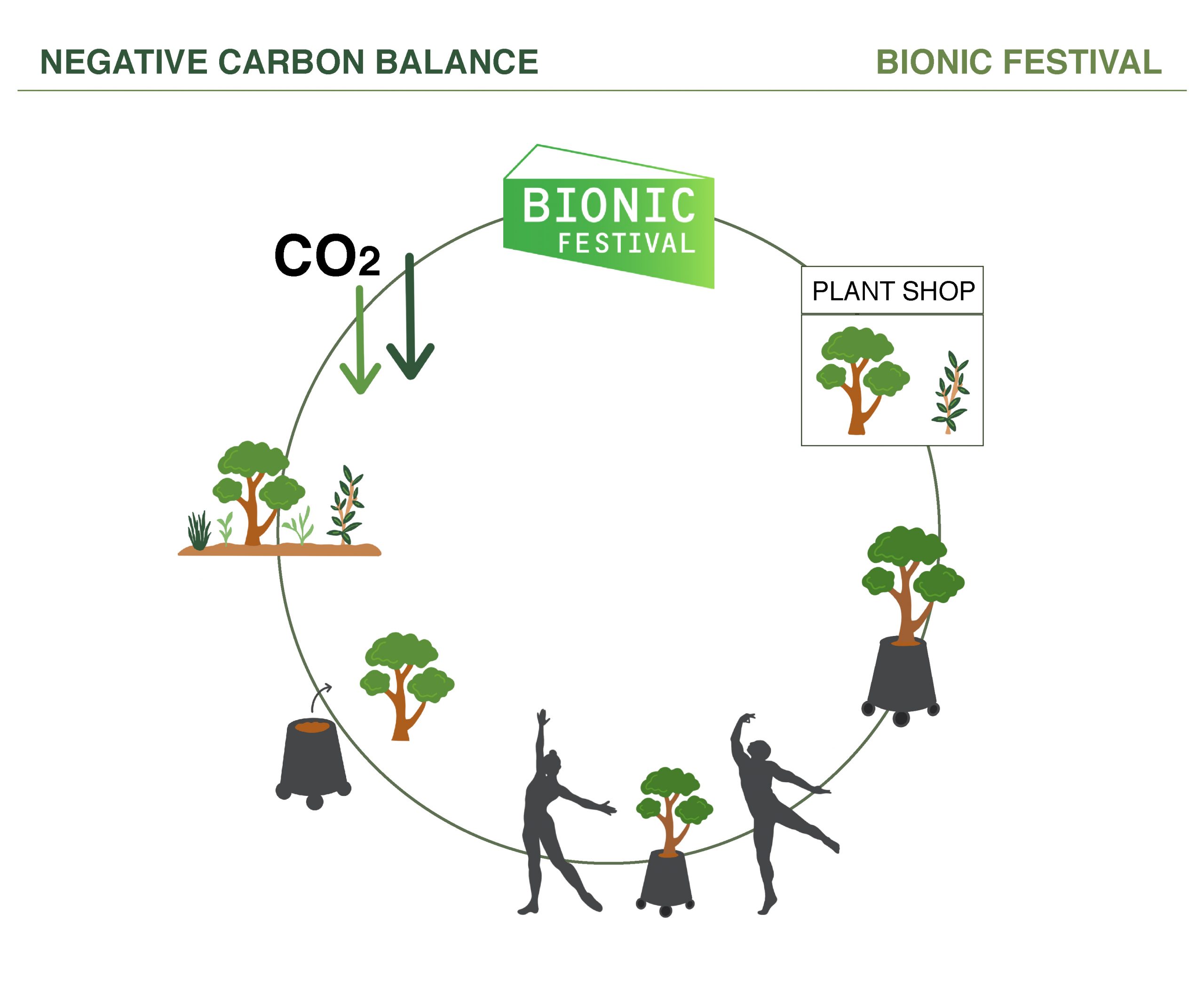 negative carbon balance